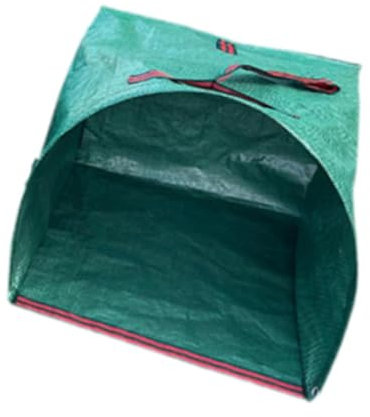 perfk Sacchetti per rifiuti da Giardino Raccoglitore di Foglie per Prato, Piscina, Giardino, Grande, Resistente, per Raccogliere Foglie, Giardinaggio, 150 Litri