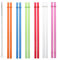 12Pcs Extra Long Reusable Plastic Drinking Straws with Cleaning Brush - BPA-Free, Dishwasher Safe, 13 Inch Sturdy Straws for 30oz/40oz Tumblers, Mason Jars & Iced Coffee (Assorted Colors)