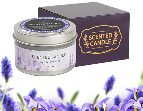 Candela da meditazione con energia – Candela profumata in cera di soia bianca per manifestazione | Candela di cera detergente spirituale per casa, area di lavoro, camera da letto, sala yoga