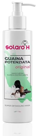 Solaro H | Conditioner für Hunde Knotenlöser, 250ml, Für Langhaar Aller Rassen und jeden Alters, restrukturierend, stärkend, duftend, sanft - Made in Italy