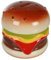 Original BLUECHOLON Spardose mit Deckel und Schlüssel, Hamburger Spardose aus brauner Keramik