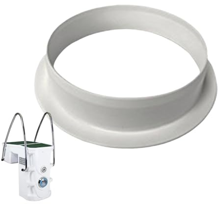 Skimmerkorg ersättningsring – stöd ring för poolfilter | Intern extern fastsättning för poolskimmer, vattenrör, badtank, mark och inomjorda pooler, pump
