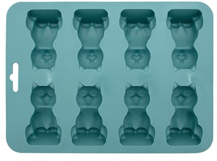Stampo per – Cat Icy Block Maker, stampo per cubetti di ghiaccio in silicone, a sgancio rapido, refrigerante riutilizzabile | Vassoio creativo antiaderente per caffè, whisky, cocktail, succo di