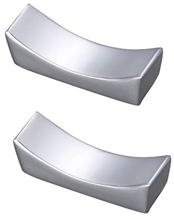 2Pcs Stainless Steel Chopsticks Rests Holders, Cutter Rest, Spoon Holder Set, Fork Rack, Tableware Stand, Desktop Decorations Kitchen Gadget for Home Restaurant (Silver) (2Pcs)