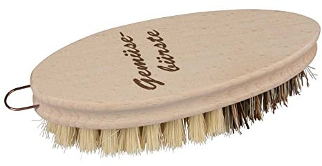 BÜMAG eG MEMO Holz-Gemüsebürste, mit 2 Borstenstärken (3)