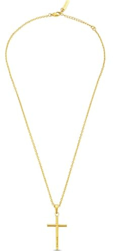 Police Collier Pour Homme en Acier inoxydable