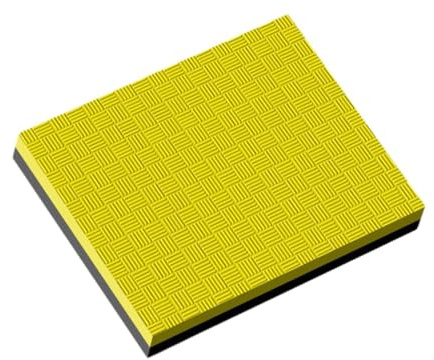 Zxpjkyu Portable, Soft And Non-slip Foam Balance Cushion for Knees, Ideal for Home Gym And Fitness, Yellow