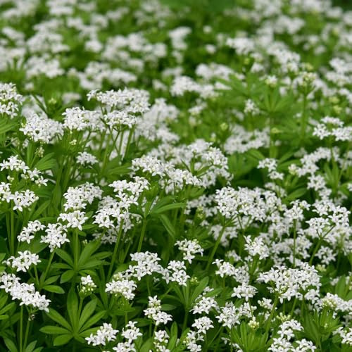 asperula - semi di asperula decorazioni da giardino per esterni da giardino organiche per la copertura del terreno in vaso coltivazione di 60semi