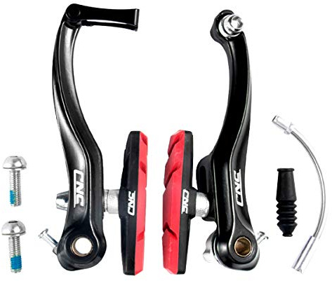 Chooee Juego de Frenos V Delanteros y Traseros, Freno V-Brake para Bicicleta 1 par