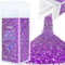 Glitzer für Bastelarbeiten Shaker lila, Kunstharz Trinkgläser Karten Weihnachtsschmuck Kerzen grob (1/40 Zoll, 0,025 Zoll, 0,6 mm) Nägel Gesicht Kosmetik 130 g