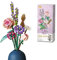 Golgner Blumenstrauß Bausteine, 547 Teilige Künstliche Blumen Bausatz, Bauspielzeugsets, DIY Botanik Kollektion Deko Geschenk, für Home Deko, Zimmerdeko, ohne Vase