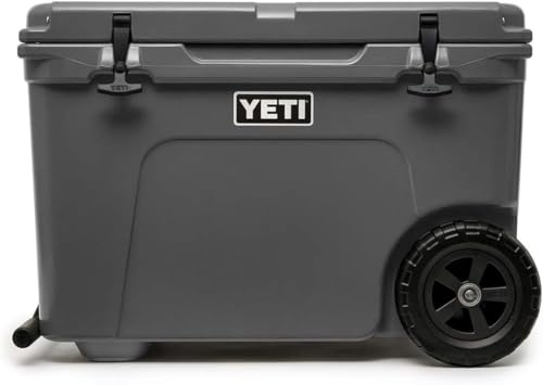 Yeti Tundra - Enfriador Duro con Ruedas, carbón, Transporte
