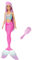 Barbie Meerjungfrauen-Puppe - mit Langen rosa Haaren und Accessoires für individuelles Styling, inklusive Bürste, wunderschönes Muscheloberteil und Pinker Schwanzflosse, für Kinder ab 3 Jahren, HRR00