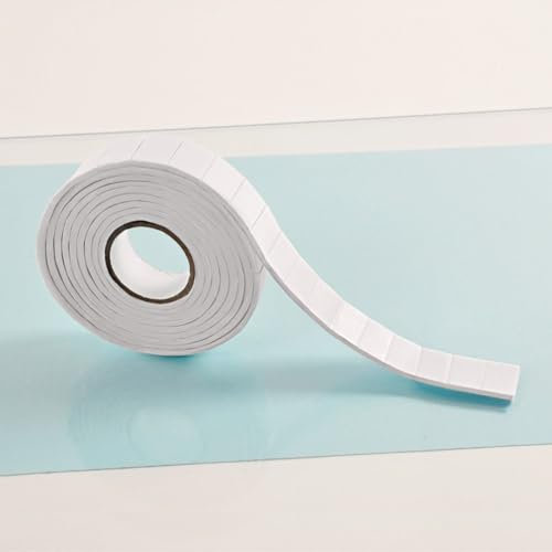 3 Pagen® - Doppelseitige Klebepads zugeschnitten – 200 Stück - starkhaftend und spurlos ablösbar - einfache Handhabung und vielseitige Einsatzmöglichkeiten - Qualität für Haushalt, Büro und Werkstatt