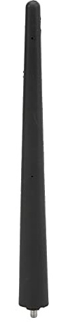 Bilantenn, Universal Car Roof Mount Antenn Mast, Universal Vehicle Tak Mount Kort antenn Mast, Bil Kort Antenn Gummi Mast Svart 52019353, för Fiat500 2012+