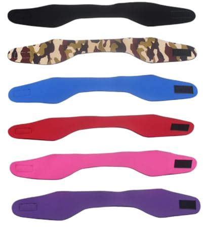 ARTSEWPLY Fasce per Chioma Sportive 6 Pezzi in Neoprene Impermeabili per Nuoto e Yoga Protezione Orecchie e Fronte Asciutta per Adulti e Adolescenti
