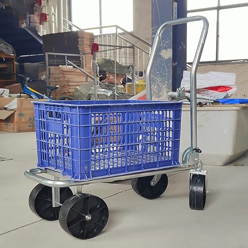 Chariot de Transport pour Horticulture Commerciale, Chariot à Main Pliable Robuste et Flexible pour l'extérieur, pour la fleuristerie, Les Fruits