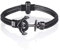 namana Edelstahl Armband mit schwarzem Anker für Männer, Netzarmband in Vintage-Schwarz mit Ankermotiv, nautischer Schmuck in Geschenkbox (22)