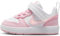 NIKE Court Borough Low RECRAFT (TD) Sneaker, White/PINK Foam, 17 EU