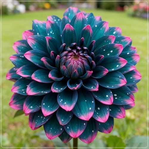 Dalia-rizomas de dalias perennes resistentes- rizomas de jardín perennes- dalias raro adecuado para cultivar en el jardín-4 Rizomas-J