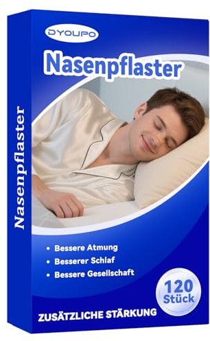 Nasenpflaster Schnarchen, 120 Stück Nasal Strips Schnarchstopper Anti Schnarch Nose Strips, Nasenstrips Anti-Schnarch für Schlafen und Sport, Nose-Strips-Schnarchstopper für die Meisten Nasen (Braun)
