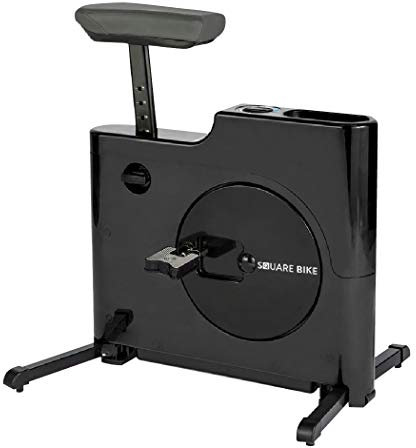 Daiwa Felicity Compact Exercise Bike with 8-Level Magnetic Resistance | Foldable Stationary Fitness Bike for Home & Office Workouts | Quiet Under-Desk Indoor Cycling Bike | Space-Saving Cardio Trainer