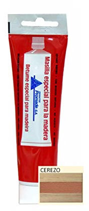 Promade - Masilla para madera al disolvente 120 gr. (Cerezo)