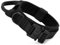 Huntvp taktisch Hundehalsband Verstellbar mit Kontrollgriff, aus Nylon, gepolstert, Metallschnalle, für Mittlere Große Hunde Jagd Training Freizeit Outdoor, Schwarz M