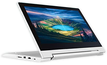 Lenovo Chromebook Flex 3 11'' 2 in 1 Touchscreen Laptop, 11.6-Inch HD (1366 x 768) IPS Display, MediaTek MT8173C Processor, 4GB LPDDR3, 64 GB eMMC, Chrome OS, Blizzard White, Silver