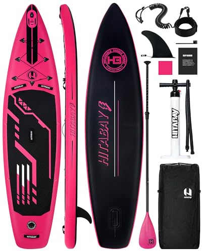 Tabla de Paddle Surf Hinchable con Accesorios Completos Premium Tabla Sup Hinchable | Ultraligera Tabla de Sup Stand Up Paddle Board Unisex Adulto y Jóvenes
