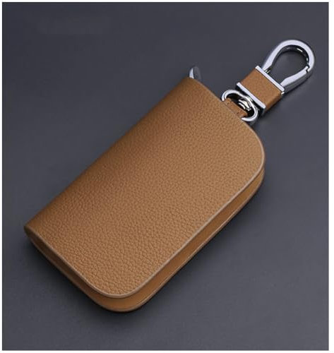 LIMIMIKAIXIN Car Key Bag for BMW 1 Series Hatchback E87 E81 F20 F21 F40, Leather Fob Case Protector Cover Holder Wallet Keys Cases Shell Remote Keychain Dustproof Bags Trims,No window-C