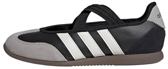 adidas Mujer Barreda Mary Jane Shoes, Core Black/Core White/Gum5, 40 EU