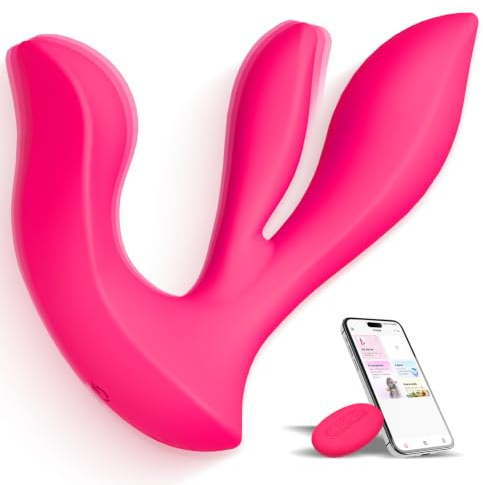 Fuzzyflavor Vibradorador Mujer Juguetes Eróticos para Pareja Sexuales, Vibradores Punto G y Clítoris con 9 Vibración & Oscilación 360°, Vibrador Mando Distancia Consoladores para Mujer Hombre Sex Toys