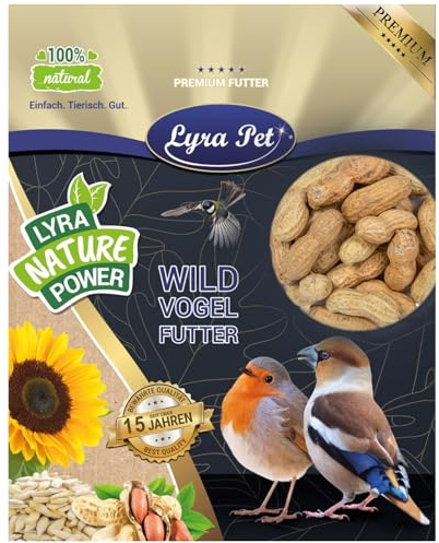 Lyra Pet® 10 kg cacahuètes en Coque – Aliment pour Oiseaux