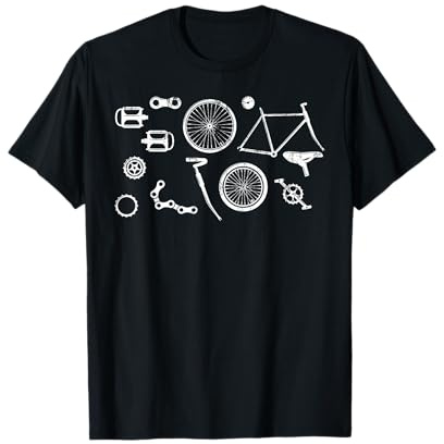 Ciclista Hobby Idea Regalo Sport Ciclismo Bici Bicicletta Maglietta