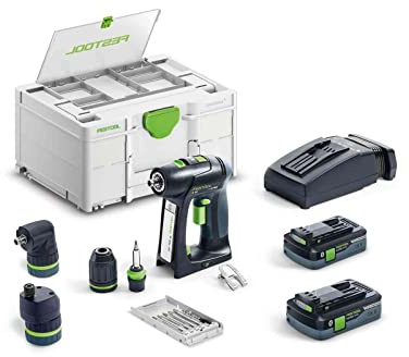 Festool Cordless Drill C 18 HPC 4,0 I-Set