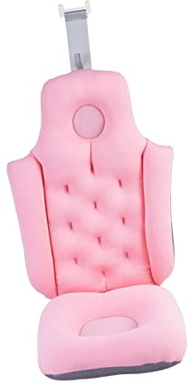 MagiDeal Cojín de Bañera de Cuerpo Completo, Accesorios Impermeables Transpirables para Bañera de Baño, Rosado