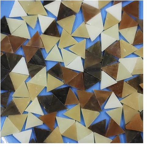 Tesselles mosaique 50g de carreaux de mosaïque de verre bricolage artisanat matériel couleur mosaïque Mosaique verre (Color : 03)