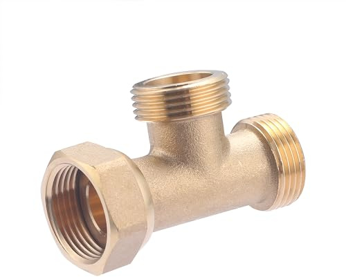 Té Laiton Mâle Mâle Femelle Ecrou Tournant à Visser 20x27 (3/4) NOYON & THIEBAULT