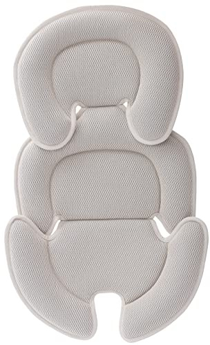 Innokids Head and Body Support Pillow Infant Car Seat Insert for Newborn to Toddler Stroller Cushion (Beige)