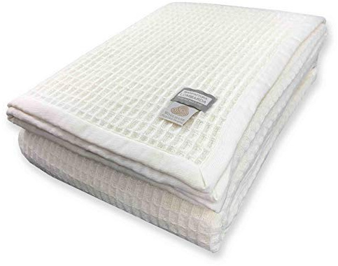 tex family Manta de Lana de Verano Maia – Pura Lana Virgen – Ligera y Transpirable – Antipilling – Made in Italy – 160 x 220 cm 1 Plaza