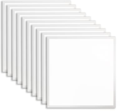 Xtend EcoLight 10x LED Panel 62x62cm 6000K Tageslichtweiß 40W 3400lm Rasterleuchte flimmerfrei ultraslim Deckenleuchte PLe2.2