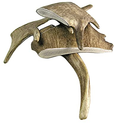 ARTISAN GIFT CO Corni di Daino da Masticare per Cuccioli e Cani, Palco 100% Naturale - peso minimo Confezione 300gr. (2 unità (Confezione da 1), L)