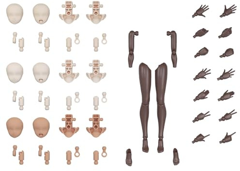 BANDAI SPIRITS(バンダイ スピリッツ) 30MS Optional Body Parts, Arm & Leg Parts [Brown] Color Coded Plastic Model