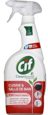 Cif Nettoyant Menager Spray 5En1 Multi-Usages, 750ml
