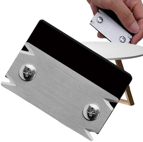 Raboteuse à main pour bois - outil portable antirouille avec grattoir pour biseautage de filets, coupe-bordures manuel pour finition laminée | raboteuse d'angle en bakélite avec coupe pour