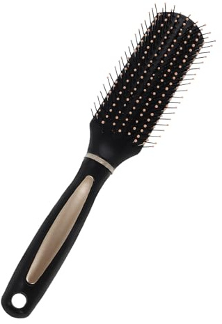 SOIMISS Brosse à Palette Antistatique Plate pour Cheveux Secs et Mouillés Peigne de Coiffage Ventilé en Plastique Léger Brosse de Massage du Cuir Chevelu pour Femmes Démêlage et Soin