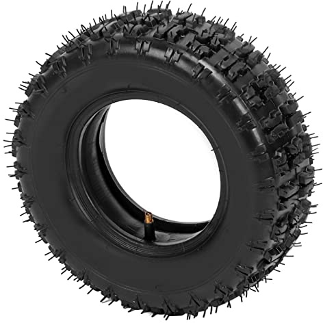 Motorcykeldäck Innerslangar, halkskyddsmönster 7.0PSI gummi Stötdämpning 13x5.00‑6 Däck punkteringssäker för Dirt Bike ATV gräsklippare