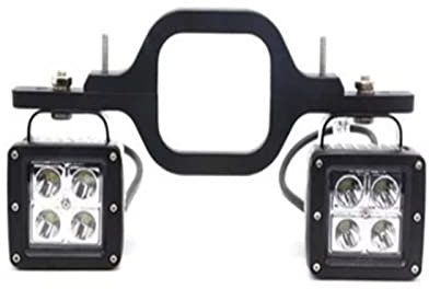 Luci Antinebbia Anteriori per Camion Fuoristrada Lavoro A LED Flood Gancio Traino Gancio Traino Ricevitore Supporti Fanale Posteriore di Retromarcia Fanale Posteriore (Colore : Rosso, Taglia : 1)