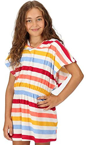 Regatta Robe en tissu éponge Bernessa pour enfant, Multicolore